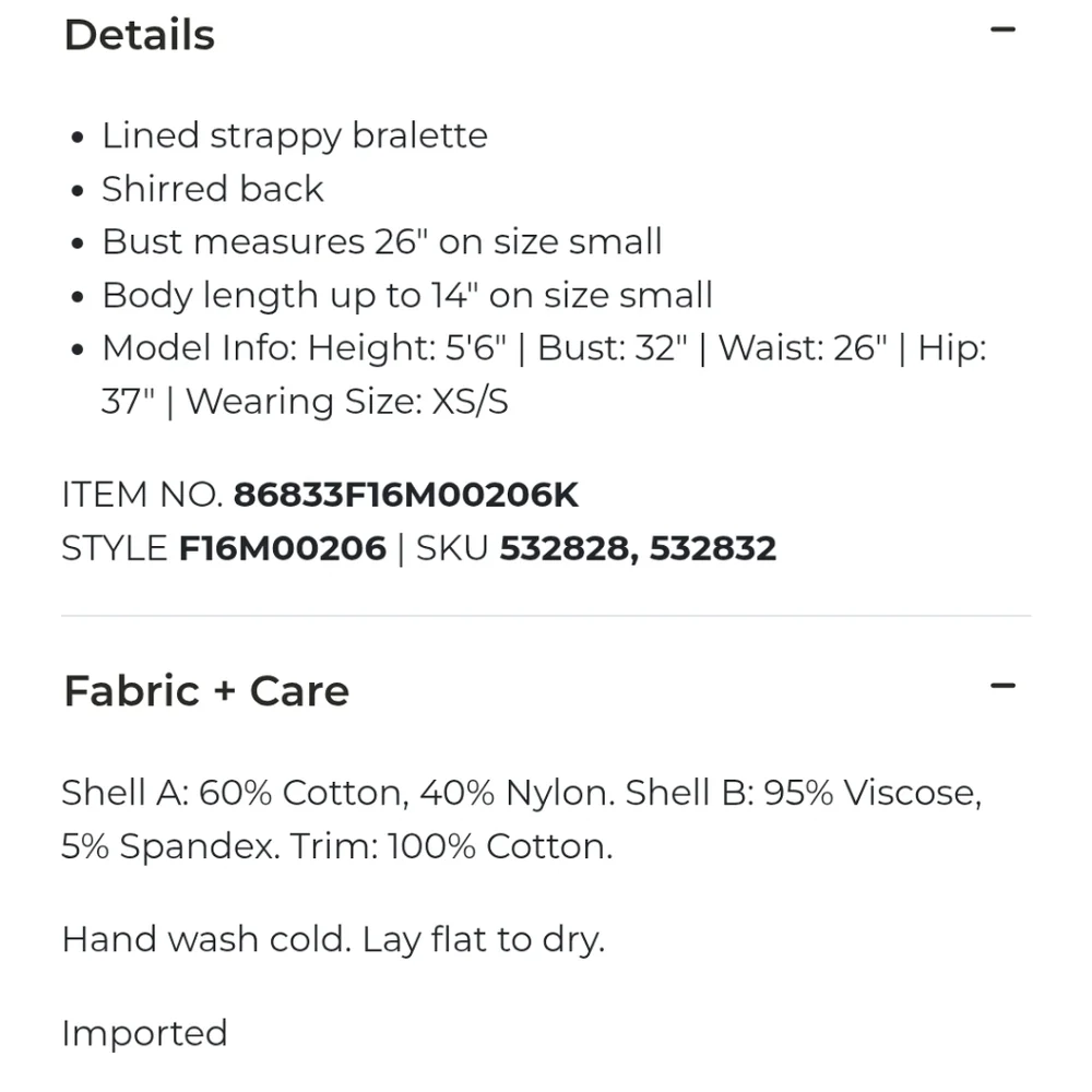 Free People Lace Bralette